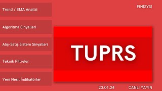 TUPRS  NE ZAMAN YÜKSELİR  TUPRS hisse senedi teknik analizi [upl. by Ainotahs]