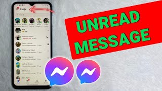 How to Unread Messages on Facebook Messenger  Full Guide [upl. by Ttehc]