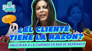 PATRICIA CHIRINOS FUE EXPULSADA DE LA NOCHE DE BARRANCO  NADIESESALVA [upl. by Rihsab]