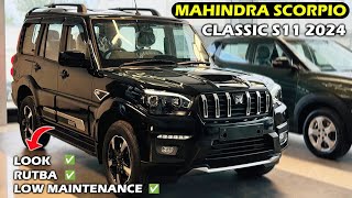 Mahindra scorpio classic S11  detailed review  CARSINFO [upl. by Stalder]