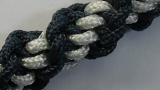 Paracord Schlüsselanhänger knoten  Paracord Flechten Anleitung in Deutsch auch als Blog [upl. by Cully176]