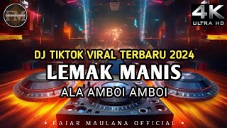 DJ LEMAK MANIS ALA AMBOI AMBOI II DJ REMIX VIRAL TERBARU BREAKBEAT FULLBASS 2024 [upl. by Isidor]