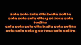 JHONNY D  ELLA BAILA SOLA LYRIC [upl. by Elissa170]