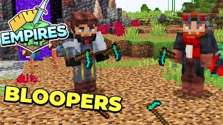 Empires SMP BLOOPERS  The Mythland Diamond Hoe 1 [upl. by Rothschild]