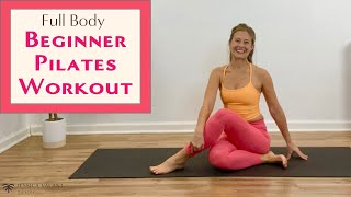 Pilates for Beginners  Full Body Beginner Pilates at Home [upl. by Rossy351]