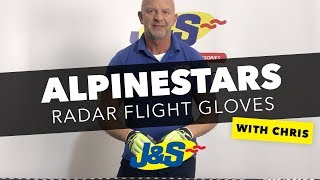 Alpinestars Radar Flight Motocross gloves  JampS Accessories Ltd [upl. by Belen]