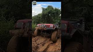 Cherokee xj turbo diesel in action shorts [upl. by Alihet]