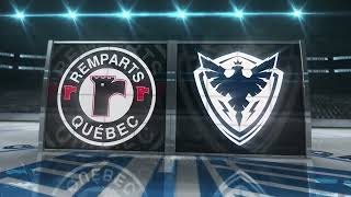 23 Québec Remparts 4 Sherbrooke Phoenix 5  27 09 2024 [upl. by Broddie]