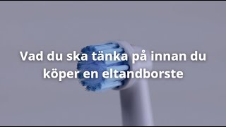 Eltandborste bäst i test 2024 Tips och råd [upl. by Matty]