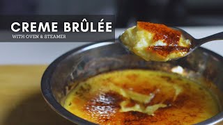 EASY How To Make Creme Brulee with and without oven [upl. by Nothgierc]