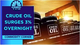 Crude Oil Jumps On Weak US Dollar Strong China Refinery Data  CNBC TV18 [upl. by Sirac249]