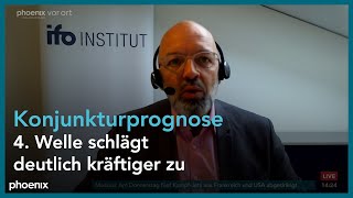 Prof Timo Wollmershäuser zur Konjunkturprognose für 2021 2022 und 2023 am 141221 [upl. by Roselle]