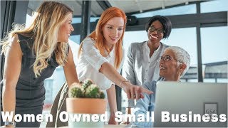 Women Owned Small Businesses [upl. by Memberg]