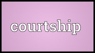 Courtship Meaning [upl. by Hillari]