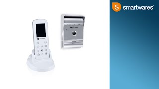 Smartwares VD40W Remote Video Doorphone  EN [upl. by Afirahs]