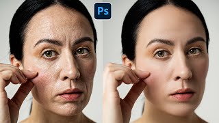 HighEnd Face Retouching in photoshop [upl. by Hurless375]