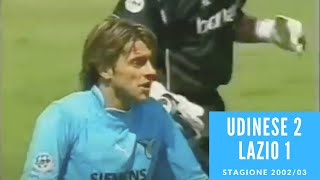 24 maggio 2003 Udinese Lazio 2 1 [upl. by Acinor899]