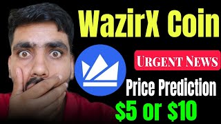 WRX COIN URGENT 🚨 NEWS  WRX WILL GO BACK TO ALL TIME HIGH OR NOT   WAZIRX PRICE PREDICTION [upl. by Toddy]