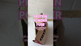 PROTEIN POWDER I USE ballerinaproteinproteinpowderveganballetballerinadietfoodoatmeal [upl. by Nnyleak]