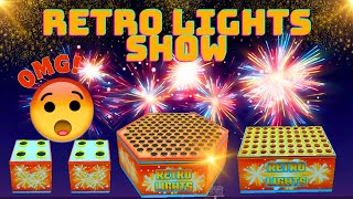 Insane retro lights show in fireworks playground Roblox [upl. by Attenwad]