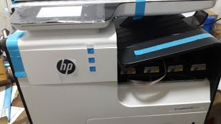 Install Ciss hp pagewaide pro 477dw [upl. by Sidoney]