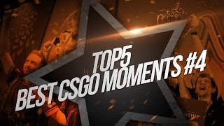 TOP5 Best CSGO Moments 4 [upl. by Mellisa46]