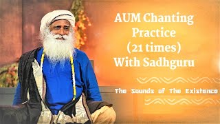 🔴Deep Aum om Meditation  Chanting Aum 21 Times  Sadhguru [upl. by Kamila]