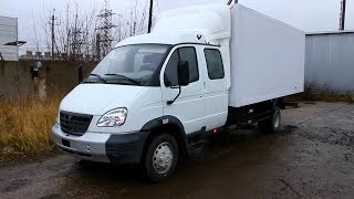 2013 GAZ 33106 Valdai Start Up Engine and In Depth Tour [upl. by Herminia559]