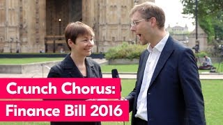 Caroline Lucas MP on Finance Bill 2016 amp PostBrexit Politics  Crunch Chorus [upl. by Tal715]