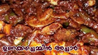 ഉണക്ക ചെമ്മീൻ അച്ചാർ  Unakka Chemmeen Achar  Dry Prawns Pickle [upl. by Ag]