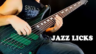 KILLER 6 STRING JAZZ BASS SOLO [upl. by Willabella]