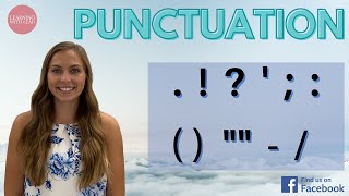 English Punctuation Guide  Learn the 12 Most Common Punctuation Marks [upl. by Enomad]