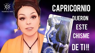 😲CAPRICORNIO ♑️ ⚠️DIJERON ESTE CHISME DE TI 🚨🫵PERO AHORA TE VAN A BUSCAR 🧿tarot [upl. by Nadirehs]