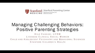 Managing Challenging Behaviors [upl. by Warwick]