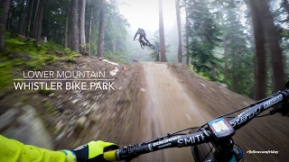 Mountain Biking the lower Whistler Bike Park [upl. by Kato]