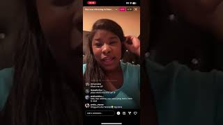 Blasian Doll IG live going off on Lil Ro July 15th 2023 😭😭😭 [upl. by Aicirt380]