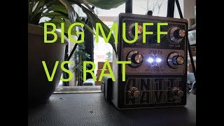 JPTR FX  ANTI WAVE a RAT AND MUFF STACKED [upl. by Garling684]