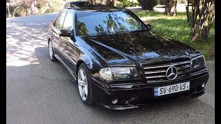 W202 C230 Kompressor AMG C43Rieger Bodykit Тюнинг [upl. by Naut597]