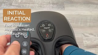 Heycool Foot Massger Review [upl. by Kcirddot]