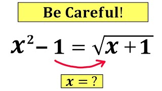 Solving a tricky SAT square root problem  Be Careful [upl. by Eerat]