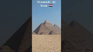 INCREDIBILI PIRAMIDI di Giza Egitto travel egypt 🇪🇬 [upl. by Haelam]