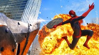 Peter Parker vs Flash  High School Life  The Amazing SpiderMan 2012 Movie CLIP HD [upl. by Tanny]