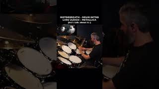 MOTORBREATH  DRUM INTRO  METALLICA  LARS ULRICH [upl. by Hughie]