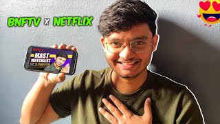 BnfTV X NetflixIndiaOfficial Unexpected Collab 😍 [upl. by Oshinski45]