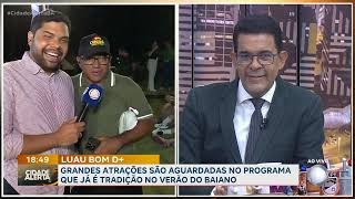 Full HD Bastidores do quotLuau Bom Dquot  quotCidade Alerta Bahiaquot da Record Bahia 19112024 [upl. by Aznaed]