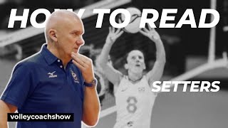 😳Mastering the Art of Reading Setters  Massimo Barbolini volleycoachshow [upl. by Ahsekin905]