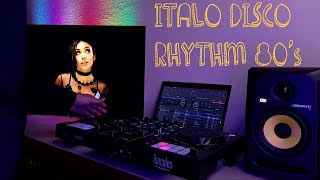 Italo Disco Rhythm  80s  Mix  Krozz [upl. by Gilcrest]