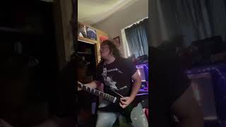 Harvester of Sorrow  Metallica Live in Moscow 1991 thrash metallica metal guitar cover fyp [upl. by Noval546]