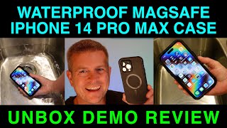 360 Waterproof Tempered Glass Case iPhone 14 Pro Max Protect Against Drops Water Dust by Temdan [upl. by Terzas]