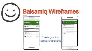 Balsamiq Wireframe Tutorial  WhatsApp wireframe  2020 [upl. by Catherina819]